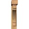 Ekena Millwork Merced Block Rough Sawn Bracket w/ Offset Brace, Western Red Cedar, 6"W x 30"D x 30"H BKT0604X30X30MRC05RWR - alternate 4